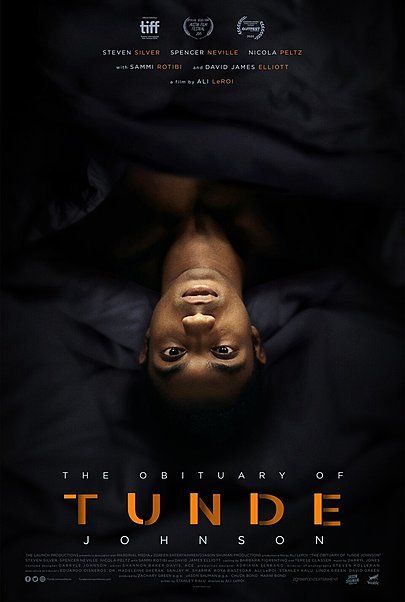 Movie poster for "THE OBITUARY OF TUNDE JOHNSON"