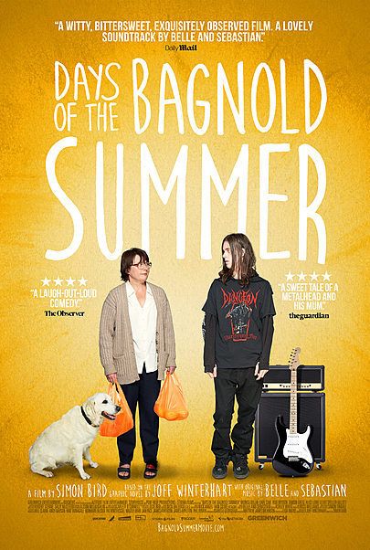 Movie poster for "DAYS OF THE BAGNOLD SUMMER"