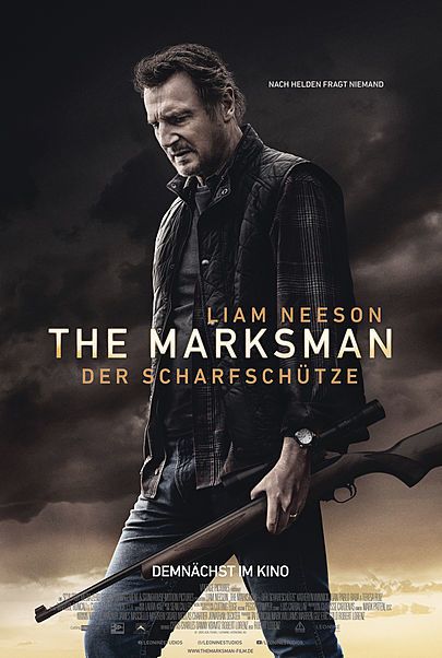 Filmplakat für "THE MARKSMAN - DER SCHARFSCHÜTZE"