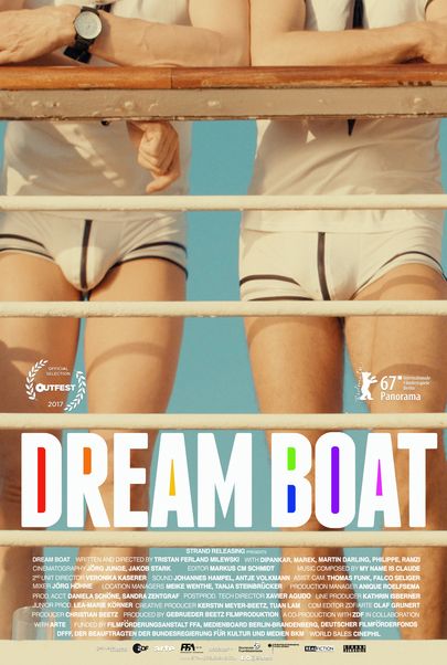 Movie poster for "DREAM BOAT"