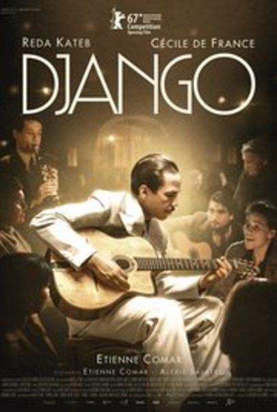 Movie poster for "DJANGO"