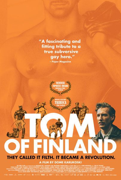 Movie poster for "TOM OF FINLAND"