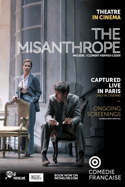 Movie poster for "LE MISANTHROPE - Comedie Francaise"