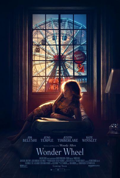 Movie poster for "WONDER WHEEL"