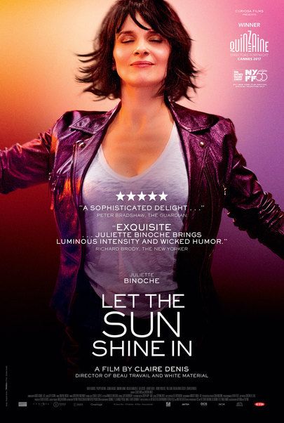 Movie poster for "LET THE SUNSHINE IN"