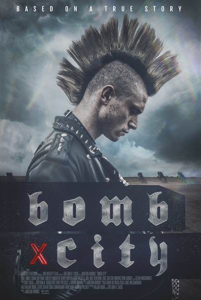 Movie poster for "BOMB CITY"