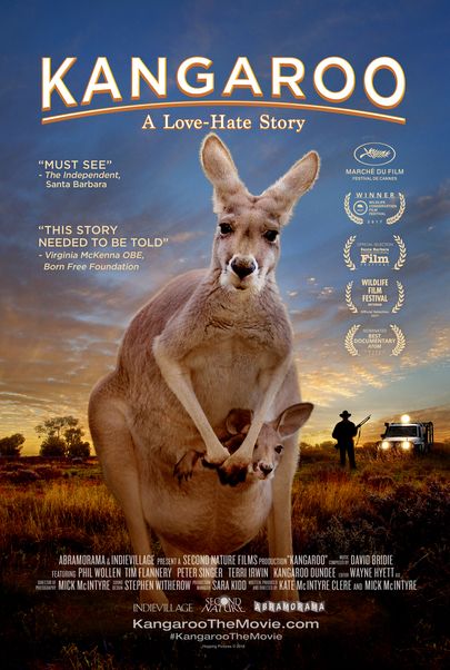 Movie poster for "KANGAROO"