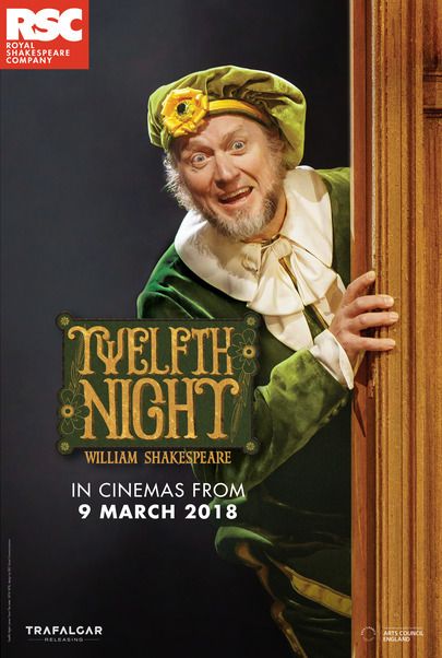 Movie poster for "TWELFTH NIGHT - Royal Shakespeare Company 2017-18"
