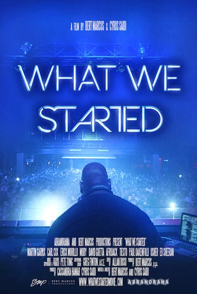 Movie poster for "WHAT WE STARTED"