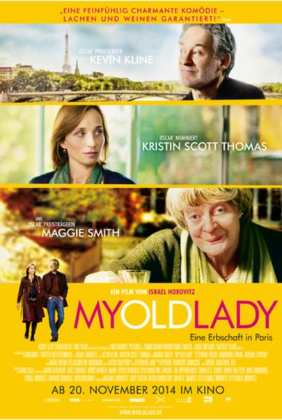 Filmplakat für "My Old Lady"