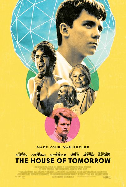 Movie poster for "THE HOUSE OF TOMORROW"