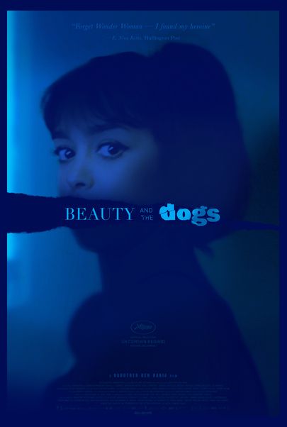Movie poster for "BEAUTY AND THE DOGS"