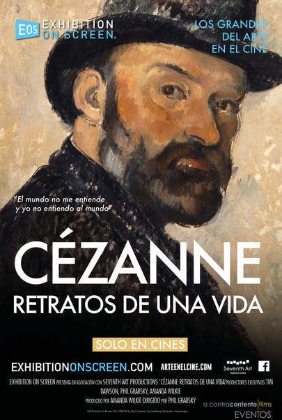 Movie poster for "CEZANNE - PORTRAITS OF A LIFE"