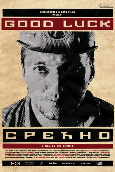 Movie poster for "GOOD LUCK"