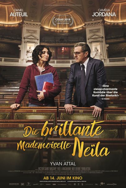 Filmplakat für "Die brillante Mademoiselle Neila"