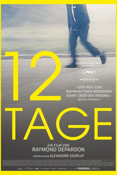 Movie poster for "12 JOURS"