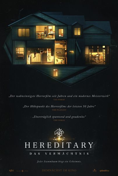 Filmplakat für "Hereditary - Das Vermächtnis"