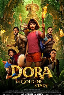 Filmplakat für "Dora und die goldene Stadt"
