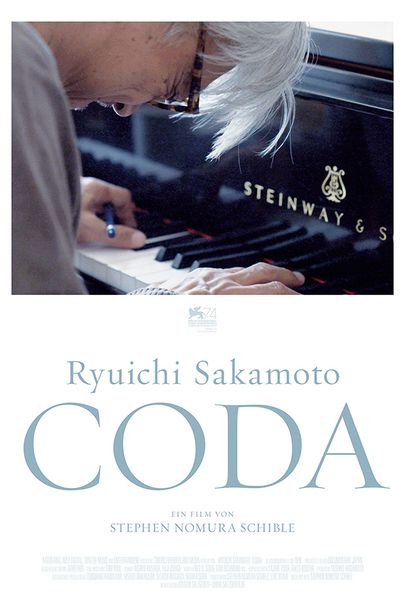Filmplakat für "RYUICHI SAKAMOTO: CODA"