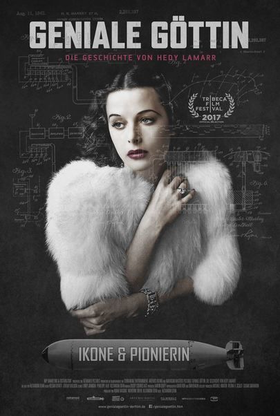 Filmplakat für "Geniale Göttin: Die Geschichte von Hedy Lamarr"