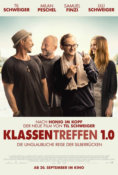 Filmplakat für "Klassentreffen 1.0 - Die unglaubliche Reise der Silberrücken"