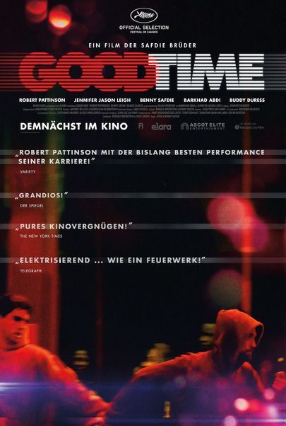 Filmplakat für "GOOD TIME"