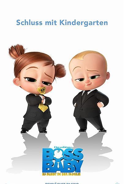 Filmplakat für "BOSS BABY - ES BLEIBT IN DER FAMILIE"