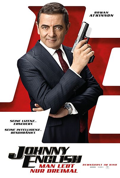 Filmplakat für "Johnny English - Man lebt nur dreimal"
