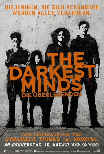 Filmplakat für "The Darkest Minds - Die Überlebenden"