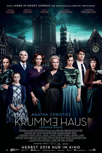 Filmplakat für "Das krumme Haus"