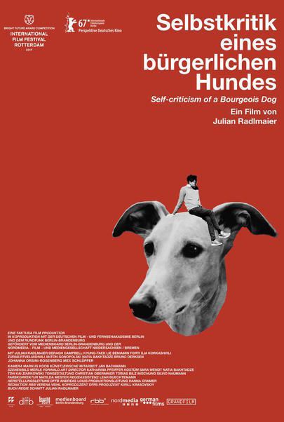 Filmplakat für "Selbstkritik eines bürgerlichen Hundes"