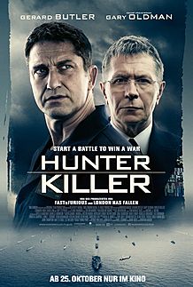 Movie poster for "Hunter Killer"