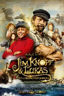 Filmplakat für "Jim Knopf und Lukas der Lokomotivführer"