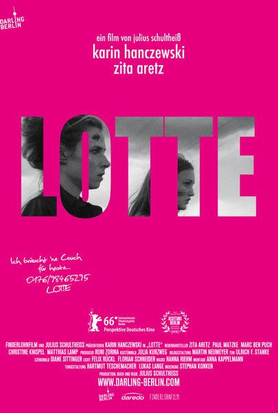 Movie poster for "Lotte"