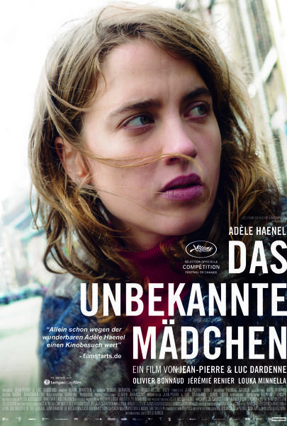 Filmplakat für "Das unbekannte Mädchen"