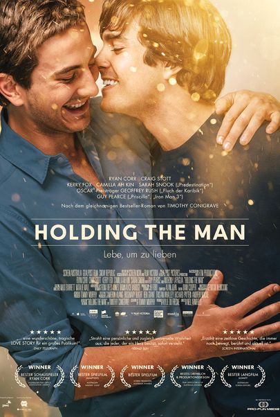 Filmplakat für "Holding the Man"